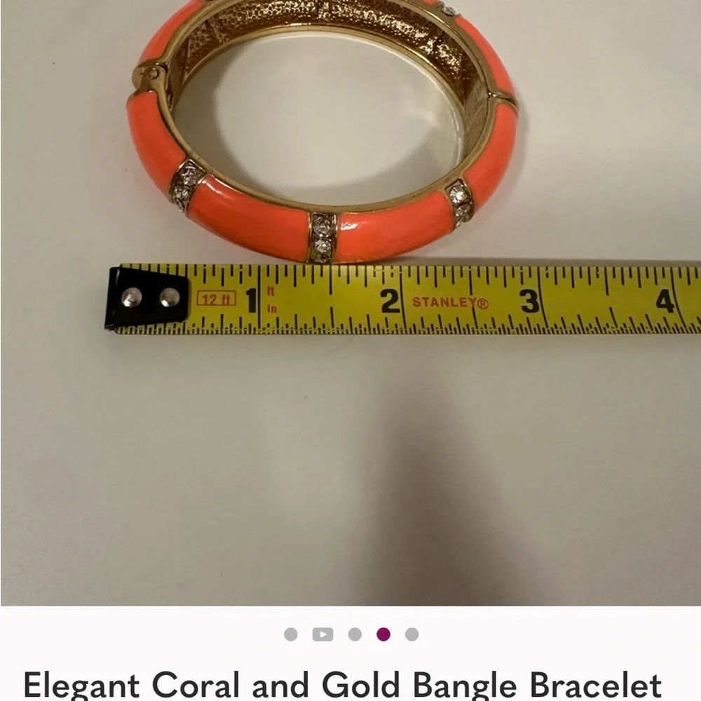 Michael Kors Gold-Tone MK Keyring - Picture 3 of 7